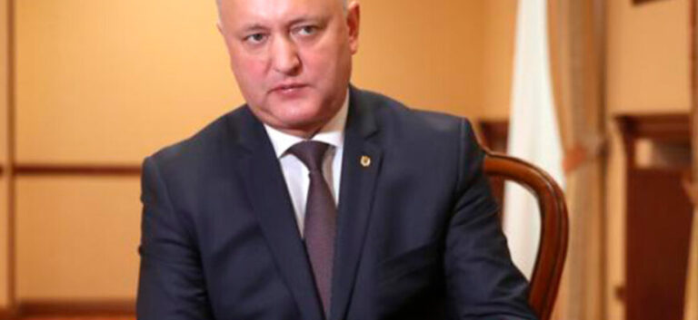Dodon: PAS Will Leave Power Only Under External Pressure